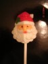 219 Santa Face Small Chocolate Candy Lollipop Mold